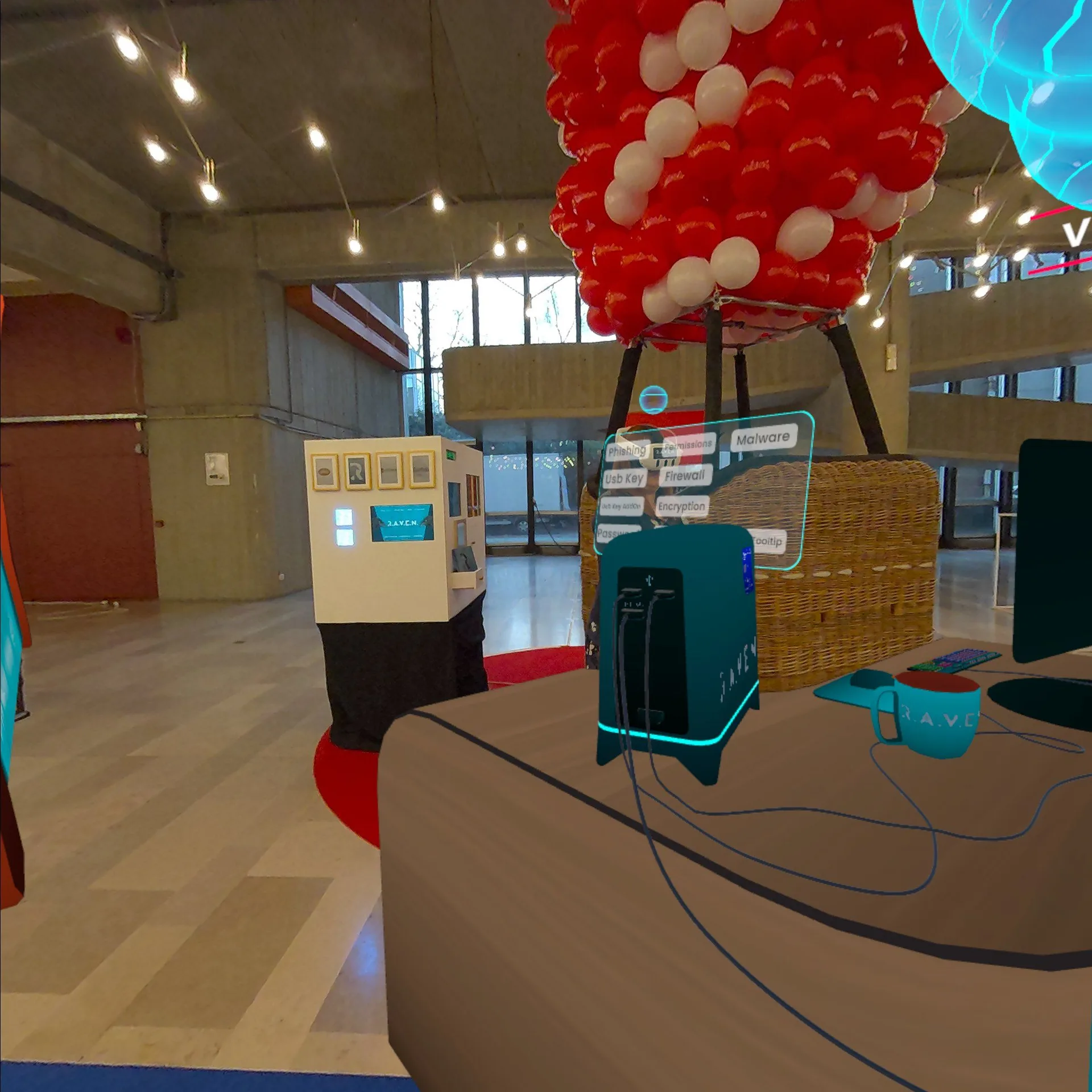 RAVEN — VR, AR en serious games